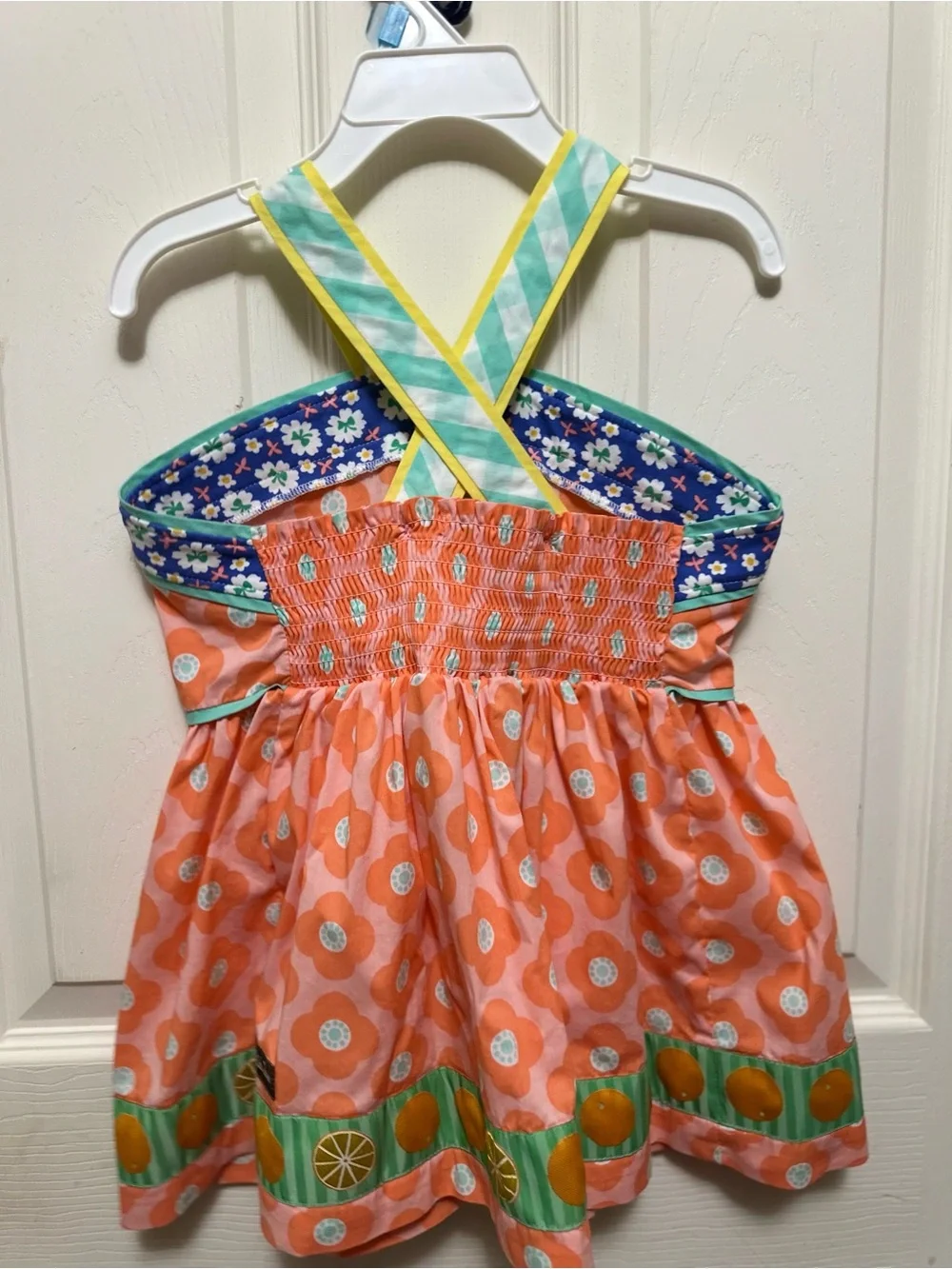 Matilda Jane Girls meringue Pontoon Tunic Top Happy&free Size 8